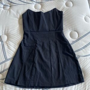 Mini strapless dress